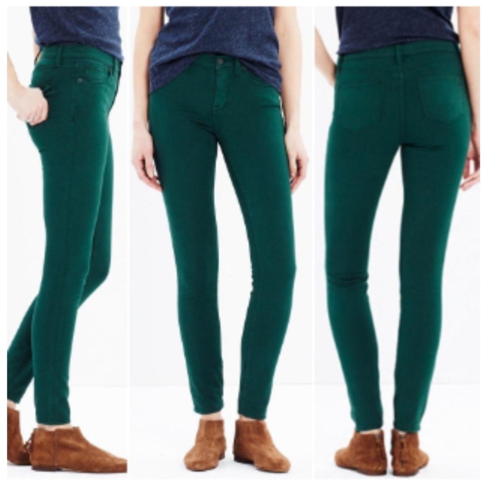 Madewell Green Skinnies - 25